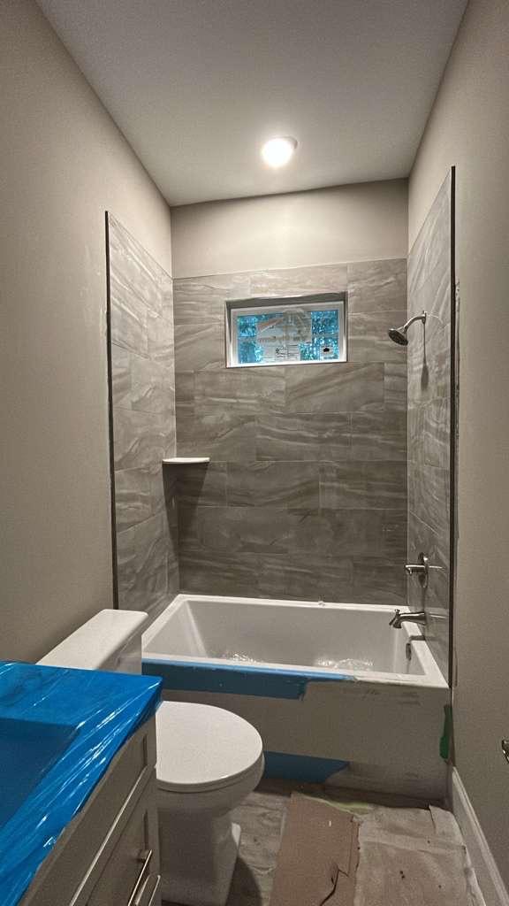 Bathroom Remodel — Walk-in shower & tub